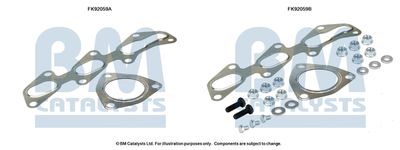Монтажен комплект, катализатор BM Catalysts FK92059