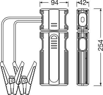 BATTERIESTARTER ams-OSRAM OJS020 2