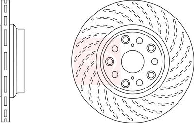 APEC Brake Disc DSK2830