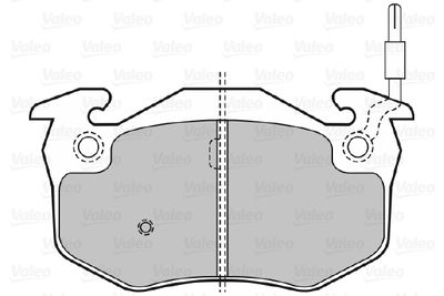 Brake Pad Set, disc brake 598177