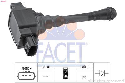 запалителна бобина FACET 9.6452