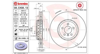 DISC FRANA MAGNETI MARELLI 360406131204