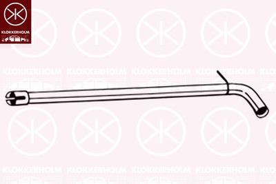 Rura wydechowa KLOKKERHOLM 800-263