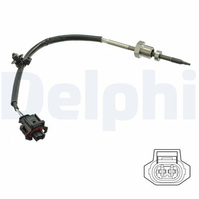 czujnik, temperatura spalin DELPHI TS30211