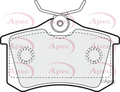 Brake Pad Set APEC PAD1256