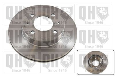Тормозной диск QUINTON HAZELL BDC5507 для HYUNDAI ATOS
