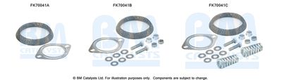 Zestaw montażowy, rura wydechowa BM CATALYSTS FK70041