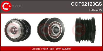 FULIE ALTERNATOR CASCO CCP92123GS