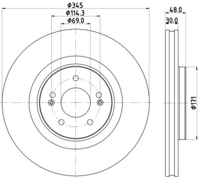 DISC FRANA TEXTAR 92341603