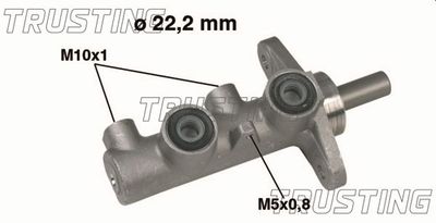 Главный тормозной цилиндр TRUSTING PF509 для HONDA CIVIC