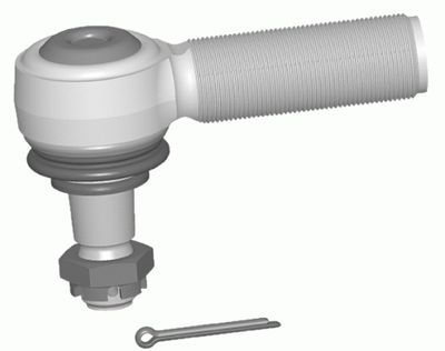 Trekstangeinde (type draad buitenste draad richting links, M24x1,5mm, L-105mm) past: IVECO ZETA MERCEDES T2/L, UNIMOG, VARIO (B667, B670, B668), VARIO (B670, B668, B667) VOLVO B10, B12, B6 01.62-