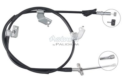 ASHUKI by Palidium ASH3-1532 Трос ручного тормоза  для HONDA CIVIC VII Hatchback (EU, EP, EV) 1.4 iS (EP1)