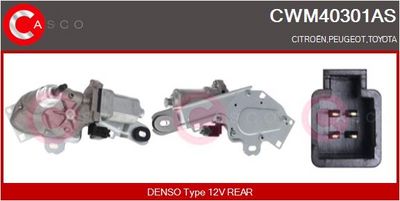 BRAT STERGATOR PARBRIZ CASCO CWM40301AS