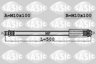Тормозной шланг SASIC 6606224 для FORD KUGA