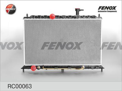 Радиатор, охлаждение двигателя FENOX RC00063 для KIA RIO