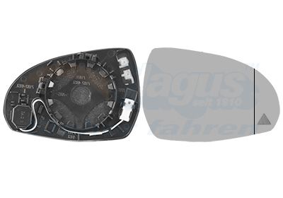 Szkło lusterka, lusterko zewnętrzne VAN WEZEL 2902836