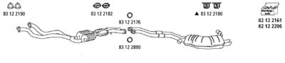 SISTEM DE ESAPAMENT HJS BMW111