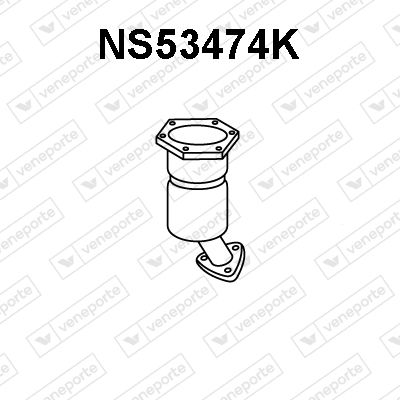 Катализатор VENEPORTE NS53474K для NISSAN TERRANO