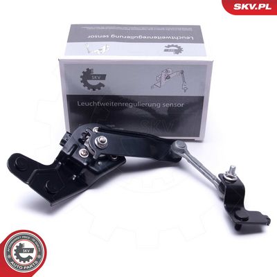 Jutiklis, žibintų diapazono reguliavimas