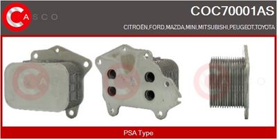 RADIATOR ULEI ULEI MOTOR CASCO COC70001AS