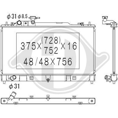 RADIATOR RACIRE MOTOR