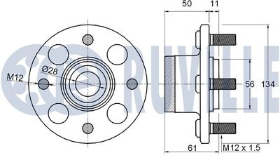 SET RULMENT ROATA RUVILLE 220240 1