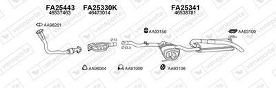 SISTEM DE ESAPAMENT VENEPORTE 250085