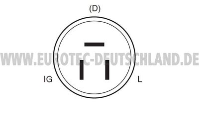 Генератор EUROTEC 12060029 для DAIHATSU APPLAUSE