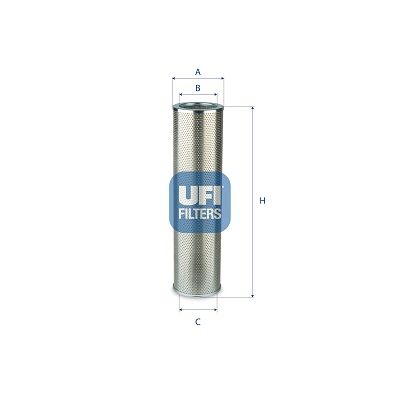 Hydraulisch filter (patroon) past: CASE IH 115P, 125CK, 125PB, 125  FURUKAWA 375