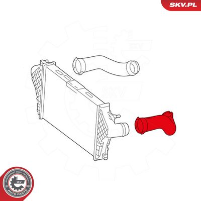Hadička plnícího vzduchu SKV 43SKV127