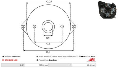 CAPAC SOC CARBURATOR AS-PL SBH0160S 1