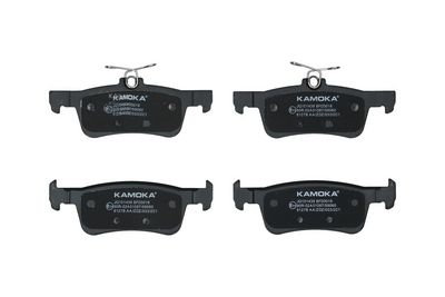 комплект спирачно феродо, дискови спирачки KAMOKA