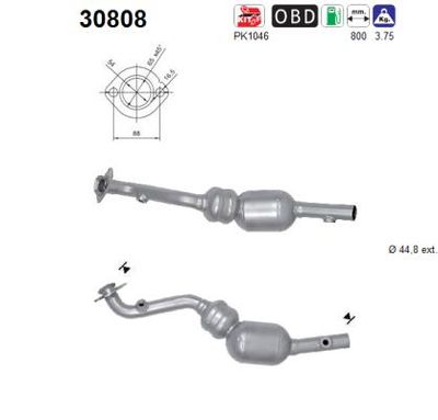 Katalizator AS 30808