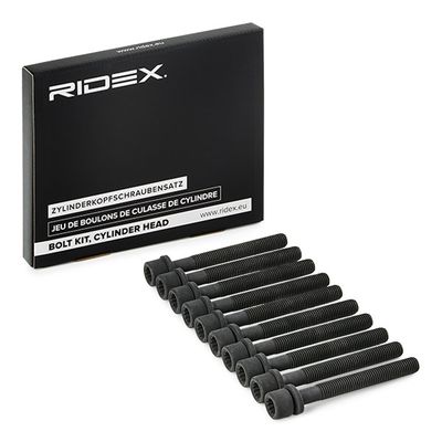 комплект болтове на капака на клап. (на цилиндровата глава) RIDEX 1217B0003