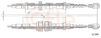 CABLU FRANA DE PARCARE