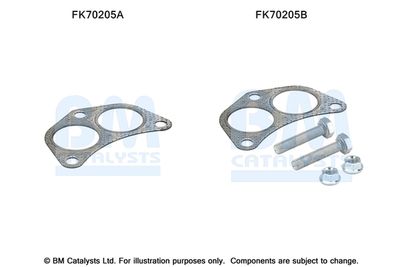 Монтажен комплект, изпускателна тръба BM Catalysts FK70205
