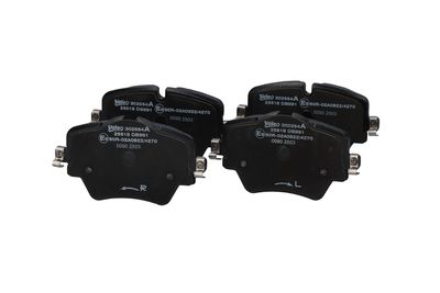 BREMSBELAGSATZ SCHEIBENBREMSE VALEO 302554A 27
