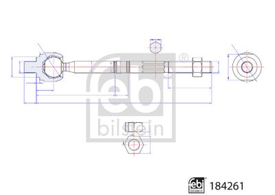 Inre styrled FEBI BILSTEIN 184261