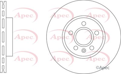 Brake Disc APEC DSK3363