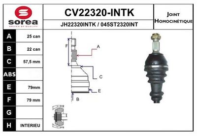 GELENKSATZ ANTRIEBSWELLE