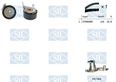 SET POMPA APA + CUREA DINTATA