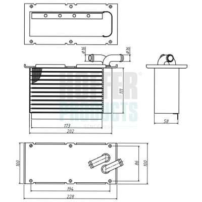 INTERCOOLER COMPRESOR