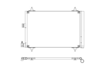 CONDENSATOR CLIMATIZARE WALKER WCD00401 7