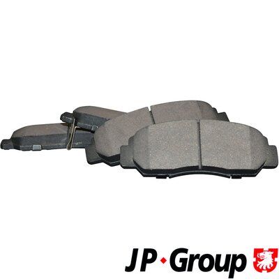 Комплект тормозных колодок, дисковый тормоз JP GROUP 3463600810 для BYD G6