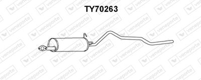 ENDSCHALLDäMPFER VENEPORTE TY70263