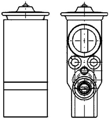 MAHLE Expansionsventil, Klimaanlage