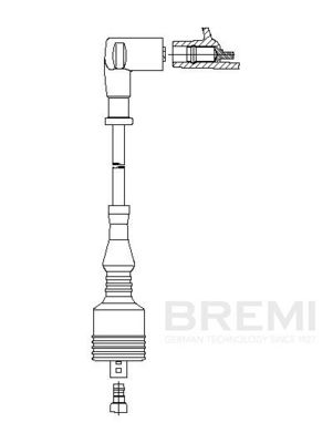 Kabel zapalovací svíčky BREMI 669/75