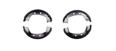 комплект спирачна челюст, ръчна спирачка HELLA 8DA 355 050-801