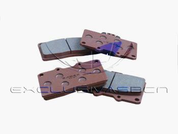 Комплект тормозных колодок, дисковый тормоз MDR MFP-2597 для MITSUBISHI 3000