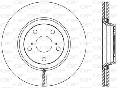 OPEN PARTS BDR2525.20 Тормозные диски для TOYOTA VERSO (_R2_) 2.2 D-CAT (AUR21_)